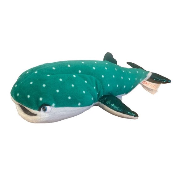 Finding Dory 11" Destiny TY Beanie Plush Toy Whale Shark Sparkle Disney - Picture 1 of 8